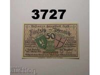 Lyck 50 pfennig 1920 Germania