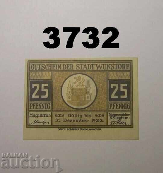 Wunstorf 25 pfennig 1921 Germany