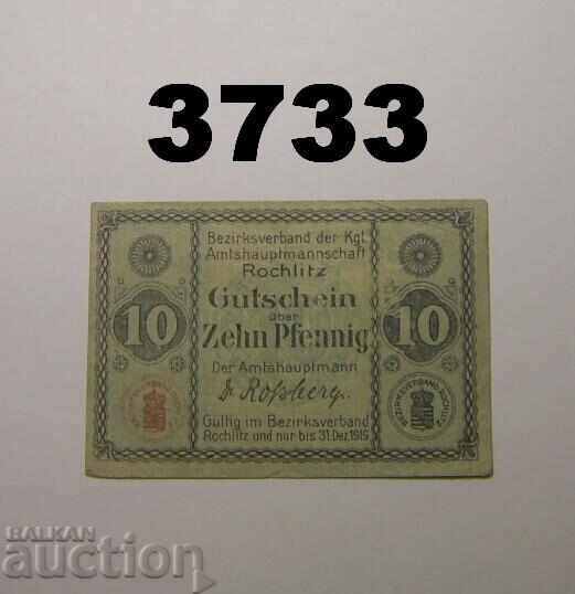 Rochlitz 10 pfennig έως το 1919 Γερμανία