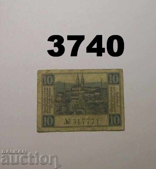 Oelsnitz 10 pfennig 1918 Germania cu preț € 0.50 | 0.98 BGN