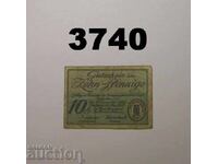 Oelsnitz 10 pfennig 1918 Германия