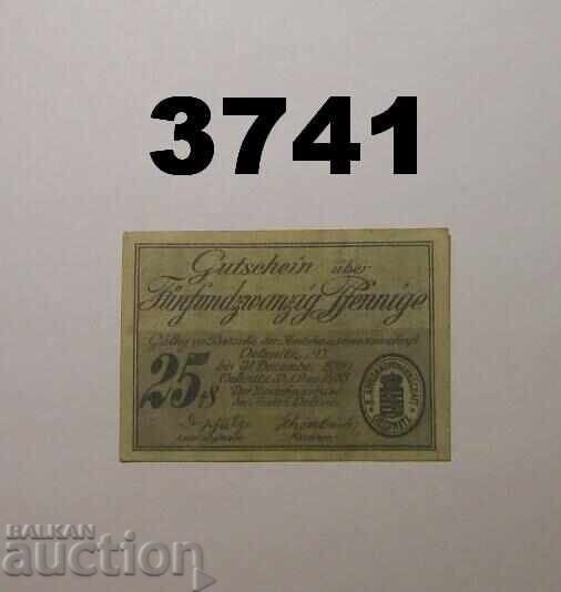 Oelsnitz 25 pfennig 1918 Γερμανία