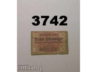 Dippoldiswalde 10 πένιγκ έως το 1920 Γερμανία