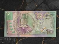 Bancnotă - Surinam - 10 guldeni UNC | 2000