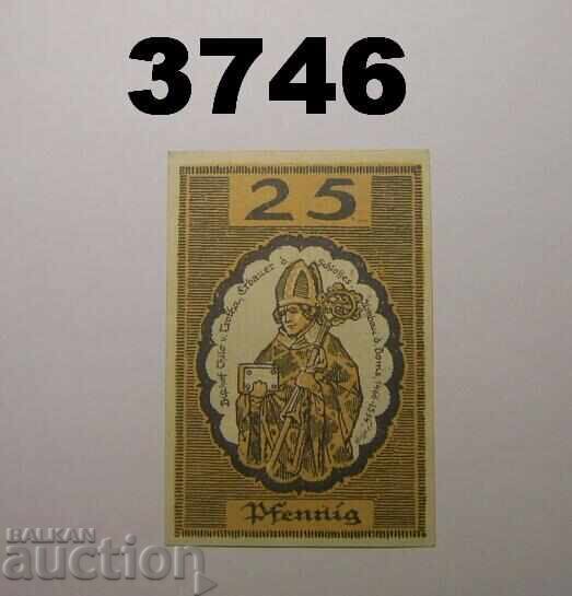 Merseburg 25 pfennig 1921 Germany with price € 1.00 | 1.96 BGN