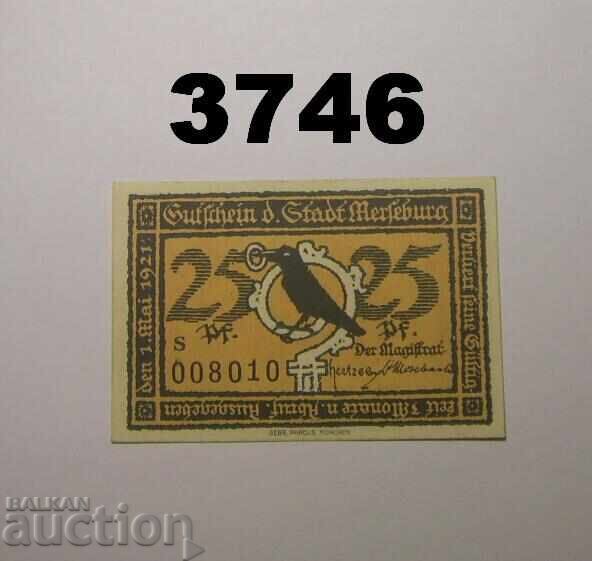 Merseburg 25 pfennig 1921 Germany