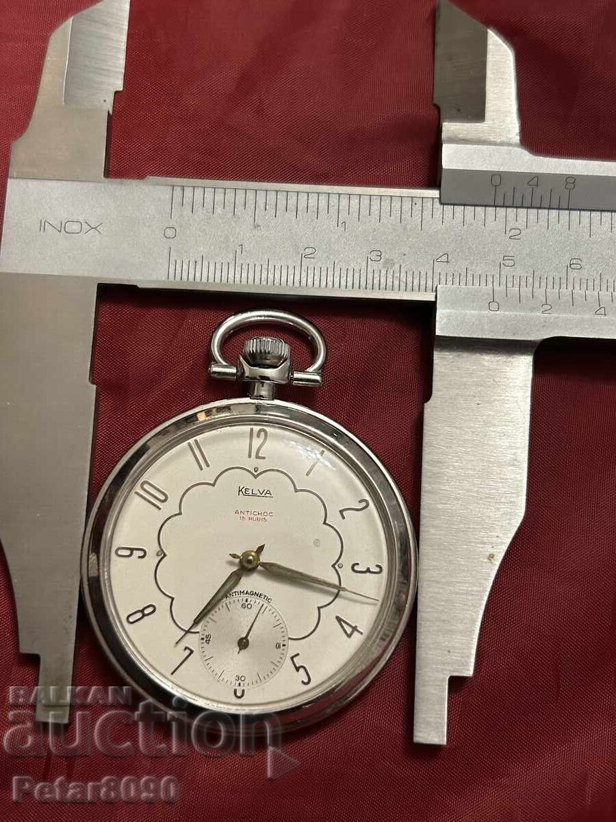 Livrarea Ceas mecanic de buzunar ca nou, funcțional