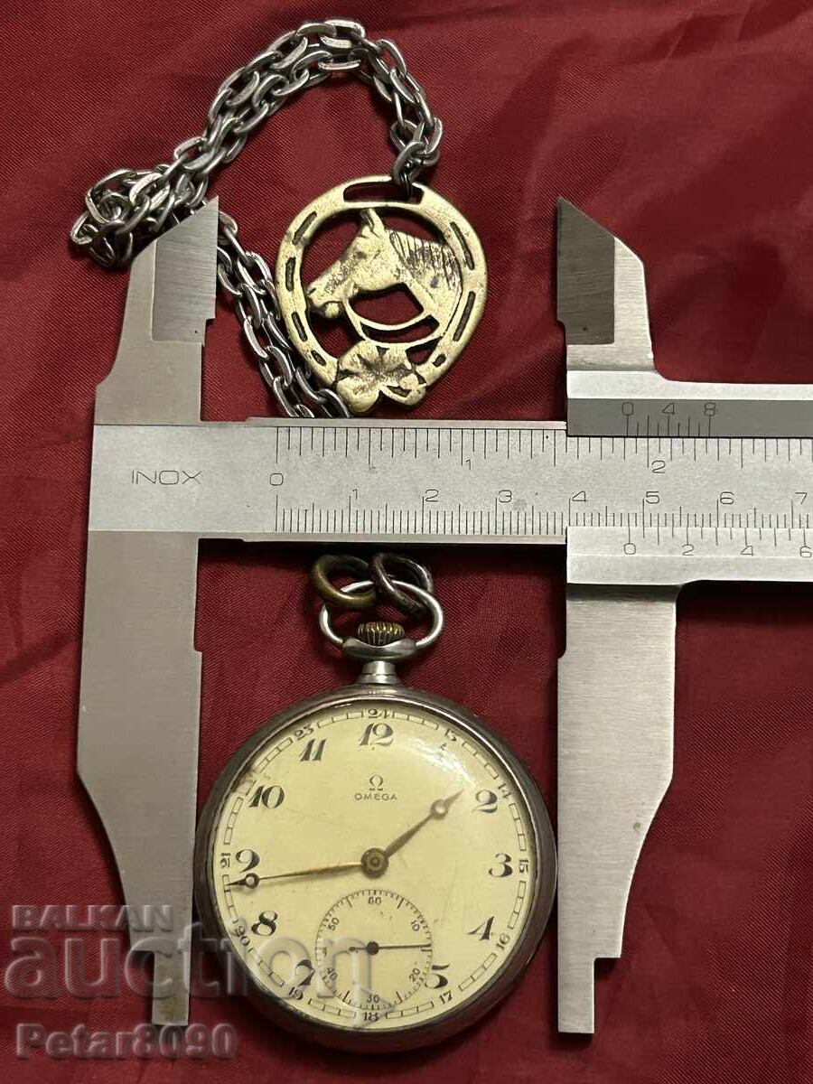 Livrarea Ceas de buzunar Omega Minele de Stat Pernik 1941 funcționează Rar