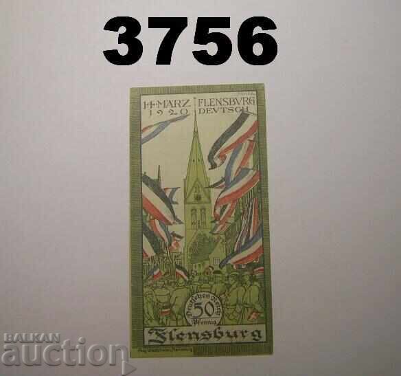 Flensburg 50 pfennig 1920 Germany