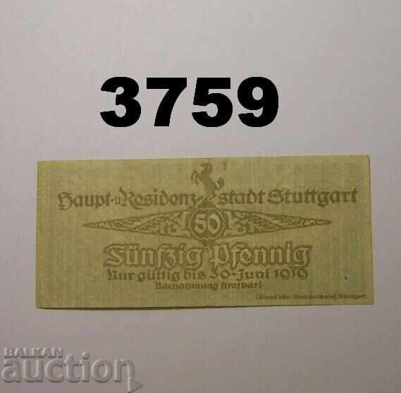 Stuttgart 50 pfennig până în 1919 Germania cu preț € 1.50 | 2.93 BGN