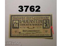 Lauenstein 10 pfennig 1921 Germania