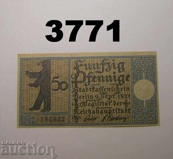 Berlin 50 pfennig 1921 Germania cu preț € 0.50 | 0.98 BGN