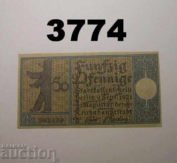Berlin 50 pfennig 1921 Germany with price € 0.50 | 0.98 BGN