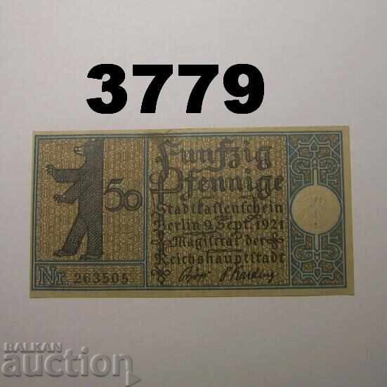 Βερολίνο 50 pfennig 1921 Γερμανία με τιμή € 0.50 | 0.98 BGN