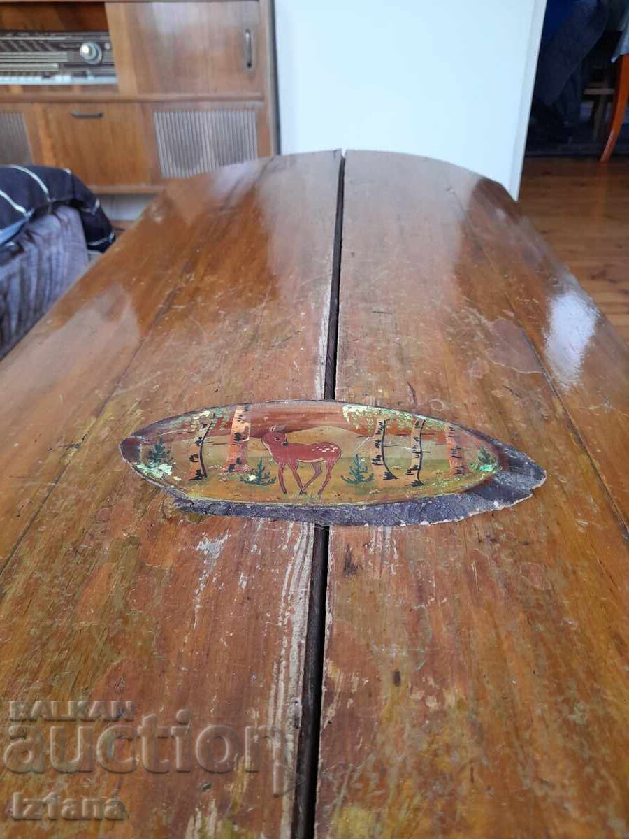 Παλιά ξύλινη διακόσμηση, αναμνηστικό