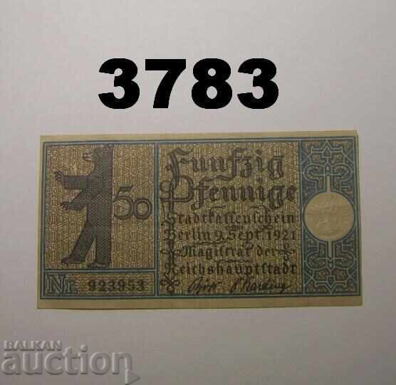 Berlin 50 pfennig 1921 Германия с цена € 0.50 | 0.98 лв.
