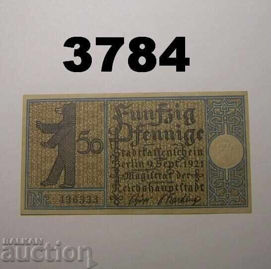 Berlin 50 pfennig 1921 Германия с цена € 0.50 | 0.98 лв.