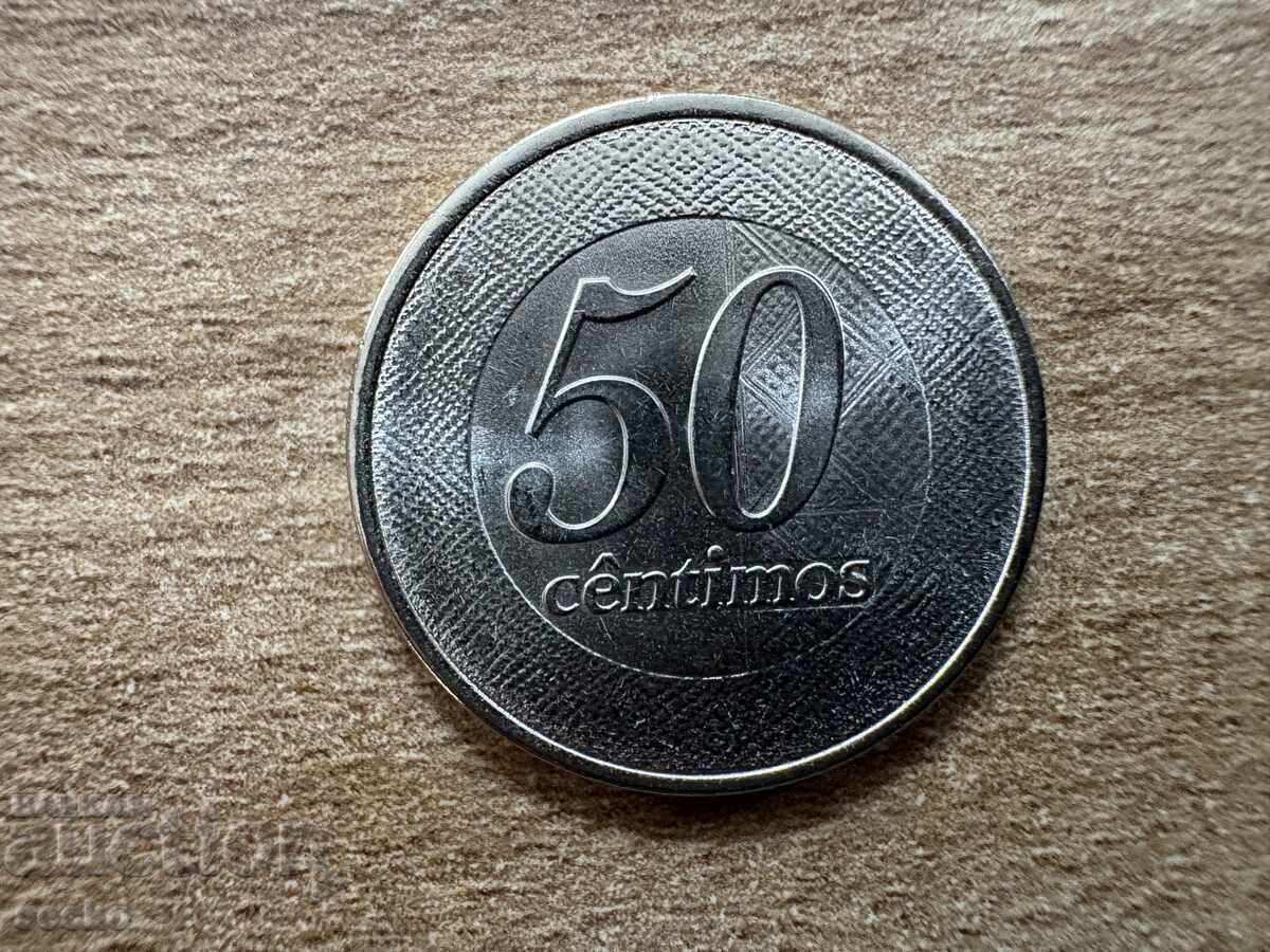 Angola - 50 centavos (2012)