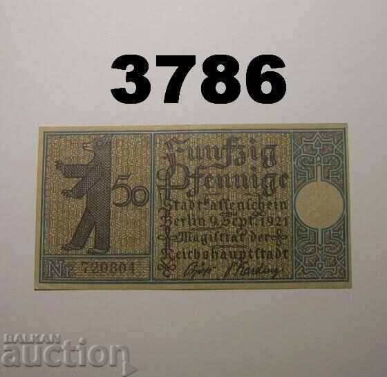 Berlin 50 pfennig 1921 Германия с цена € 0.50 | 0.98 лв.