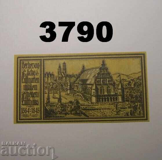 Stuttgart 50 pfennig 1922 Германия с цена € 1.40 | 2.74 лв.
