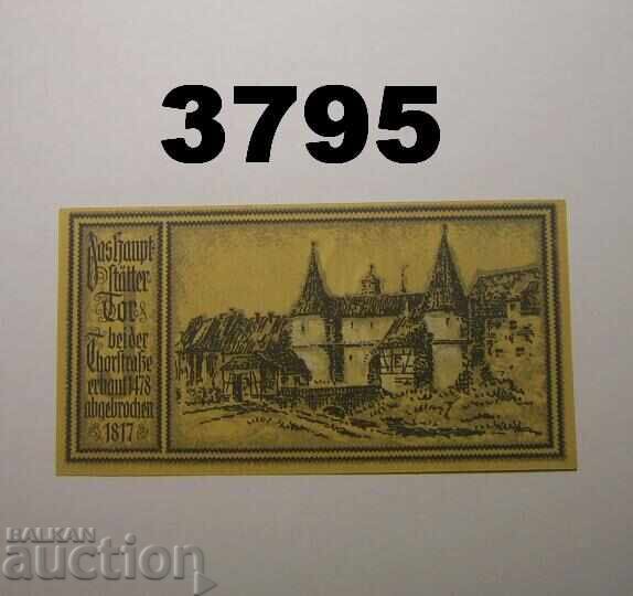 Στουτγκάρδη 50 πφένιχ 1922 Γερμανία με τιμή € 1.50 | 2.93 BGN