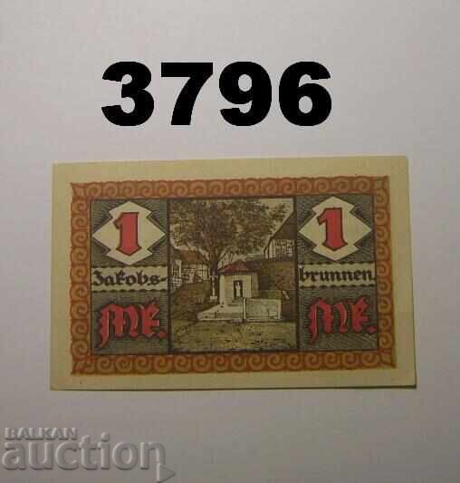 Jakobsberg 1 mark 1921 Germany with price € 0.80 | 1.56 BGN