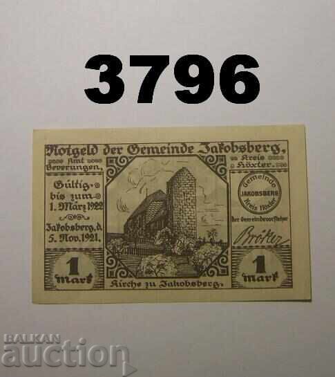 Jakobsberg 1 mark 1921 Germany