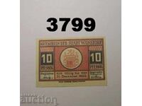 Wunstorf 10 pfennig 1921 Германия