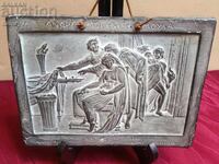 Οι μνηστήρες της Πηνελόπης - Οδύσσεια του Ομήρου - Αρχαιοελληνικό ανάγλυφο