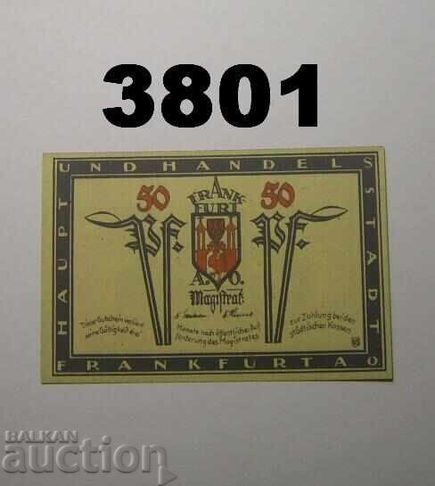 Frankfurt a. d. Oder 50 pfennig 1922 Германия