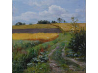 Полски път   -масл бои