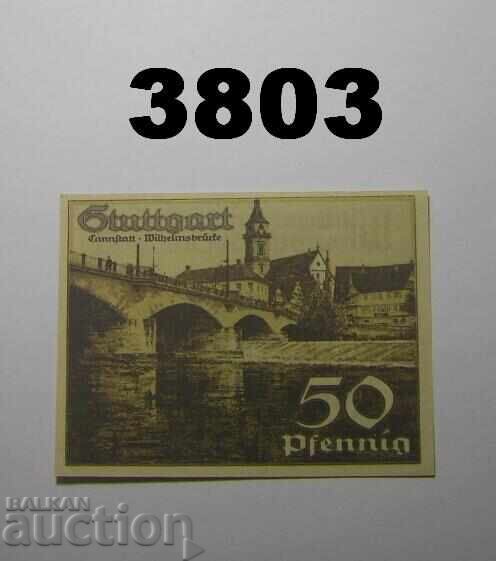 Στουτγκάρδη 50 φενίχ 1921 Γερμανία