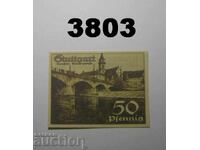 Στουτγκάρδη 50 φενίχ 1921 Γερμανία