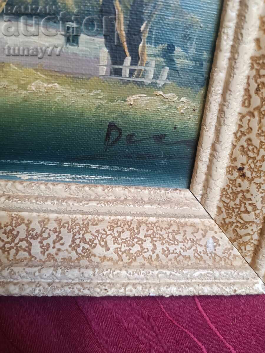 Πρωτότυπη ελαιογραφία σε καμβά!!! - 5