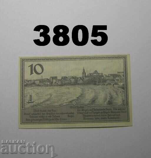 Luck 10 pfennig 1920 Germany with price € 1.00 | 1.96 BGN