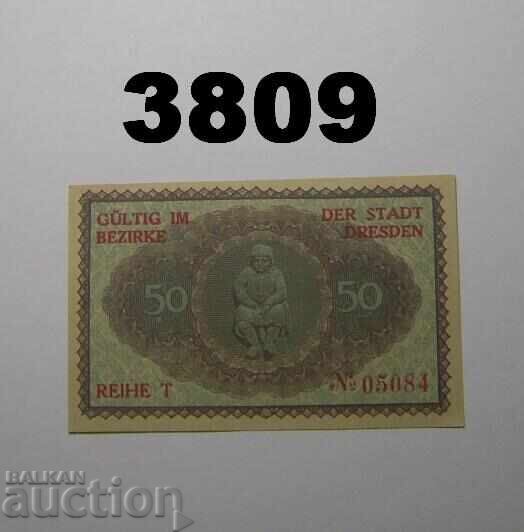 Δρέσδη 50 πφένιχ 1921 Γερμανία με τιμή € 1.00 | 1.96 BGN
