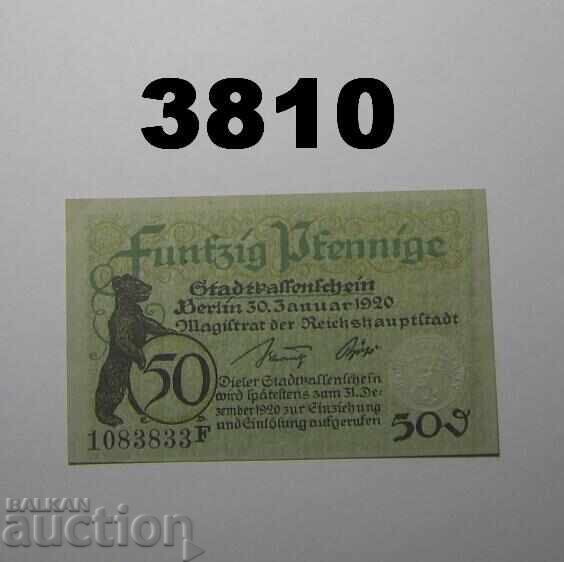 Berlin 50 pfennig 1920 Germany