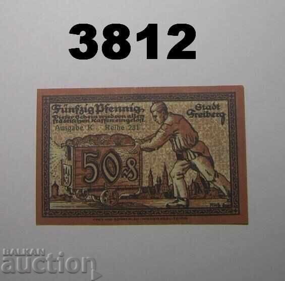 Freiberg 50 pfennig cu preț € 1.00 | 1.96 BGN