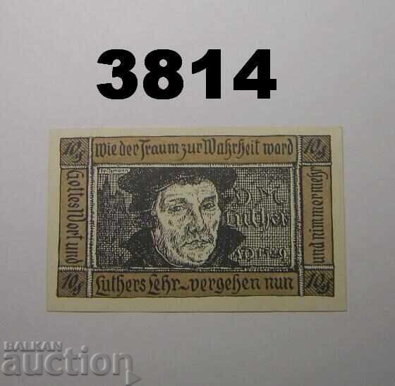 Schweinitz 10 πφένιγκ 1921 Γερμανία με τιμή € 1.00 | 1.96 BGN