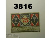 Λίμπεκ 75 Πφένιγκ 1921 Γερμανία