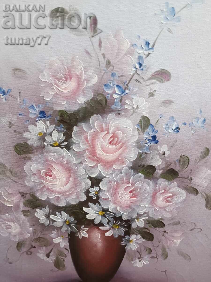 Original oil painting on canvas!!! with price € 0.01 | 0.02 BGN