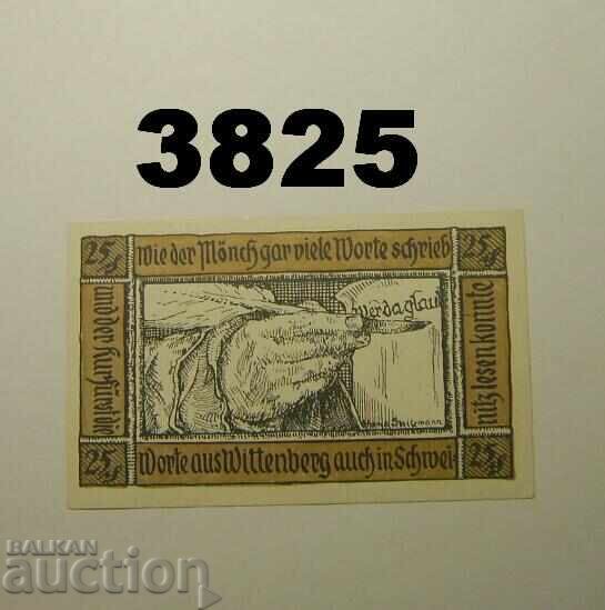 Schweinitz 25 πφένιχ 1921 Γερμανία με τιμή € 1.00 | 1.96 BGN
