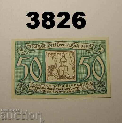 Schweinitz 50 pfennig 1921 Γερμανία