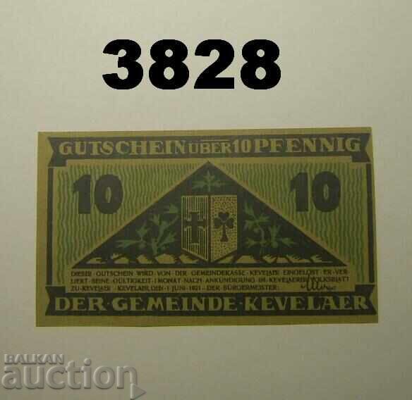 Kevelaer 10 pfennig 1921 Germania
