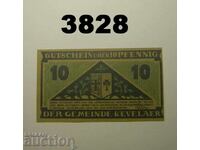 Kevelaer 10 pfennig 1921 Germany