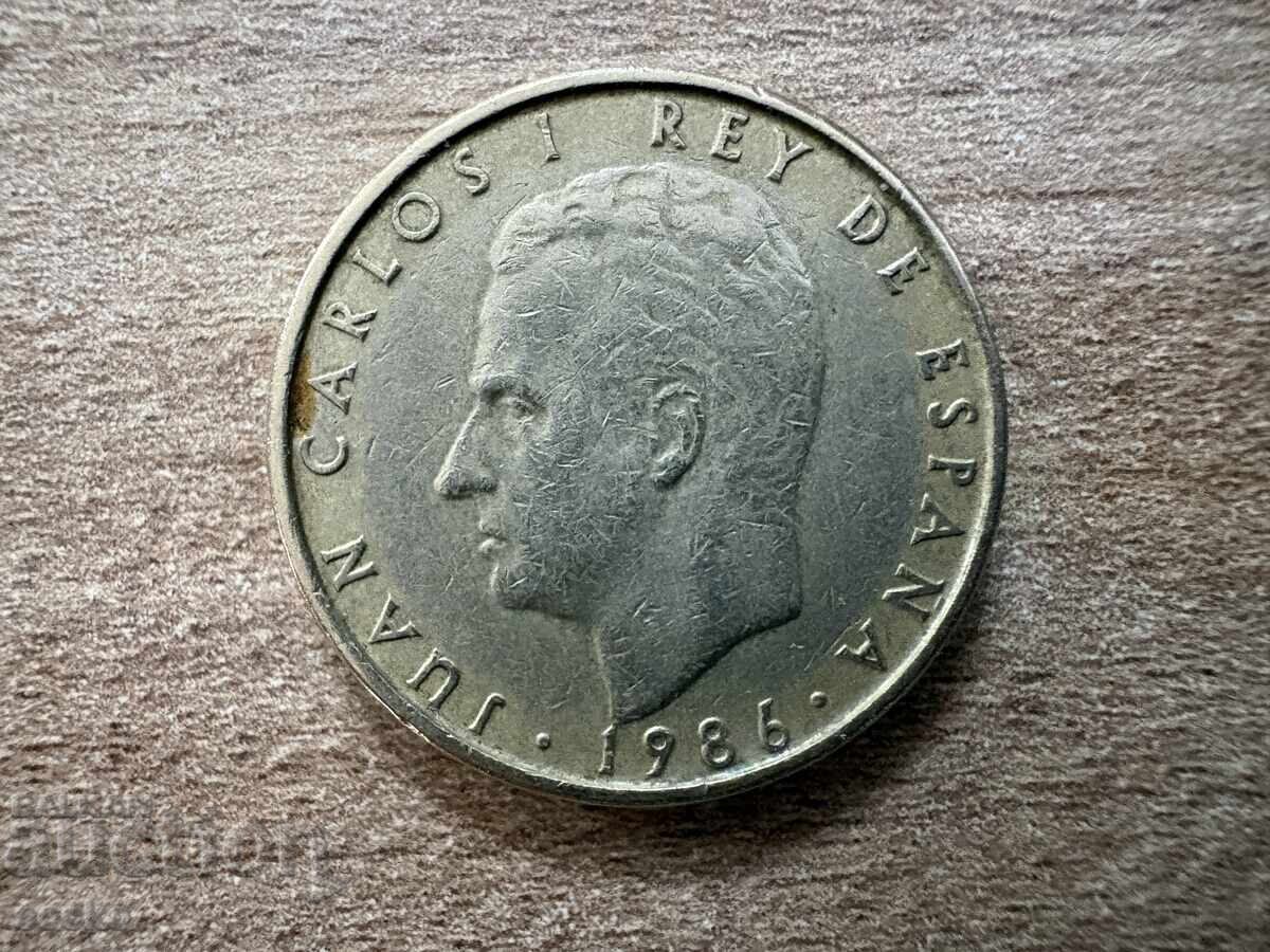 Spania - 100 pesetas (1986) cu preț € 0.72 | 1.41 BGN Spania - 100 pesetas (1986) cu preț € 0.72 | 1.41 BGN