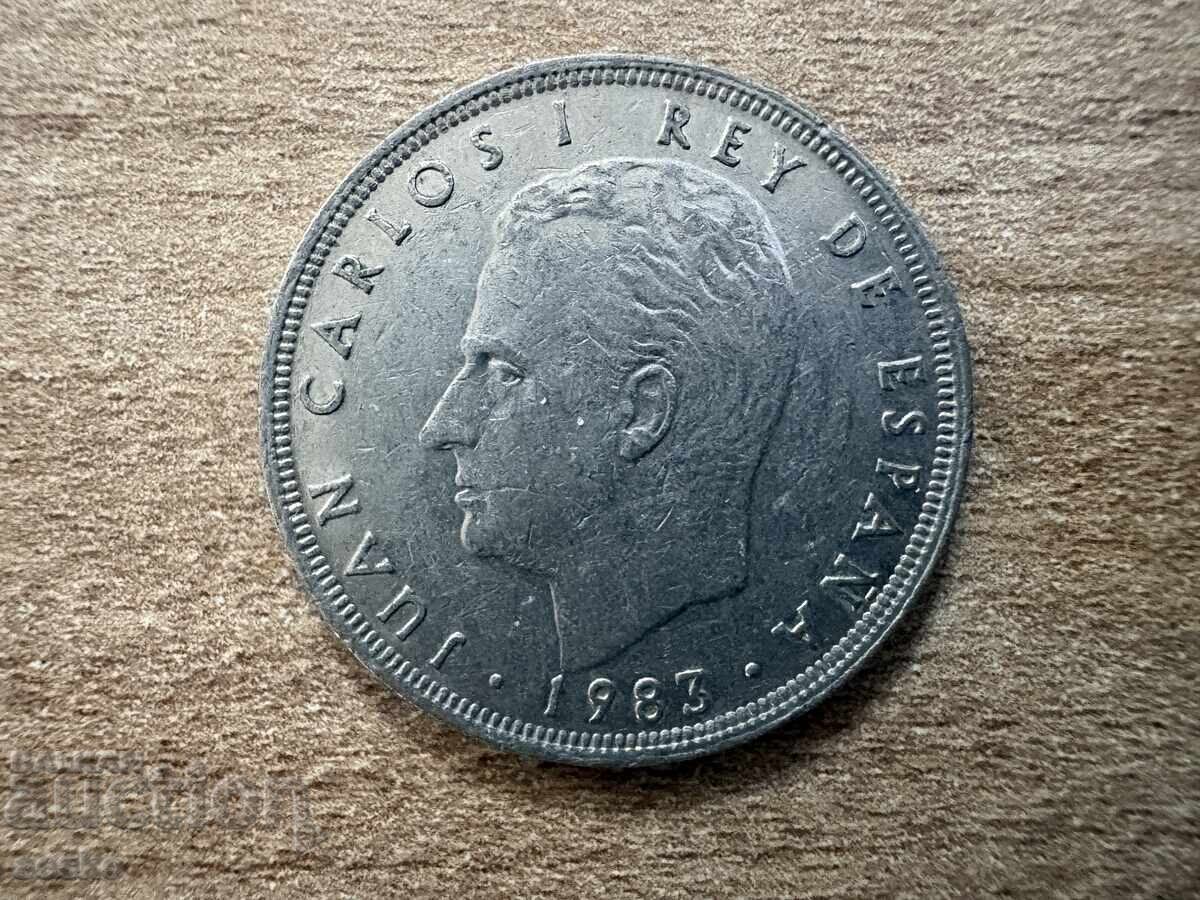 Spania - 25 pesetas (1983) cu preț € 0.25 | 0.49 BGN
