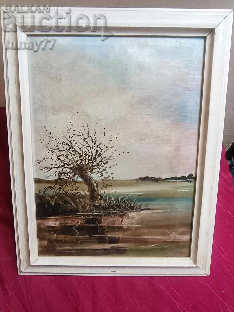 Pictura in ulei originala pe panza!!!