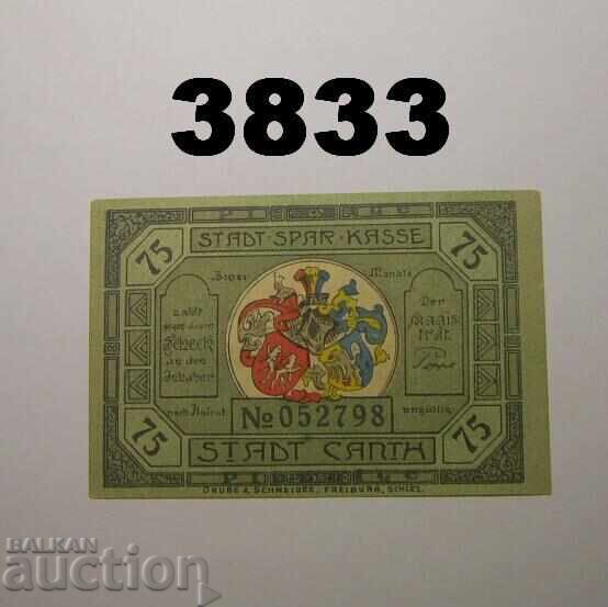 Canth 75 pfennig 1922 Germania