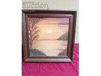 Original oil painting on board!!